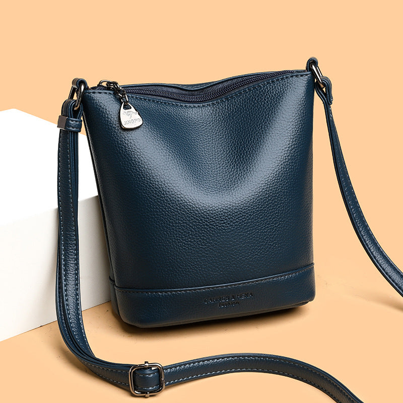 High-end Versatile Casual Leather Crossbody Spacious And Stylish Mom Bag