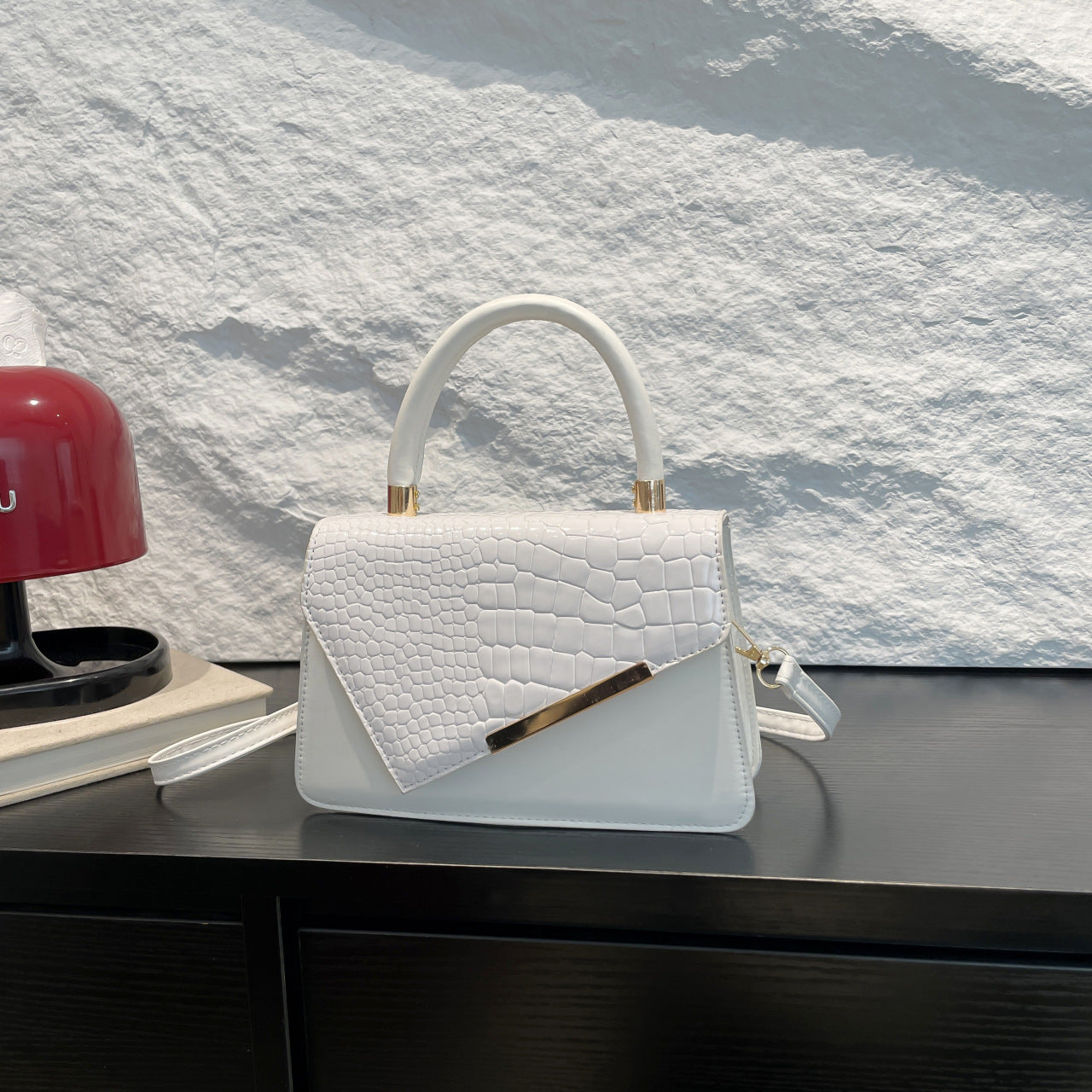 Retro Minimalist Large-capacity Casual Small Square Handbag